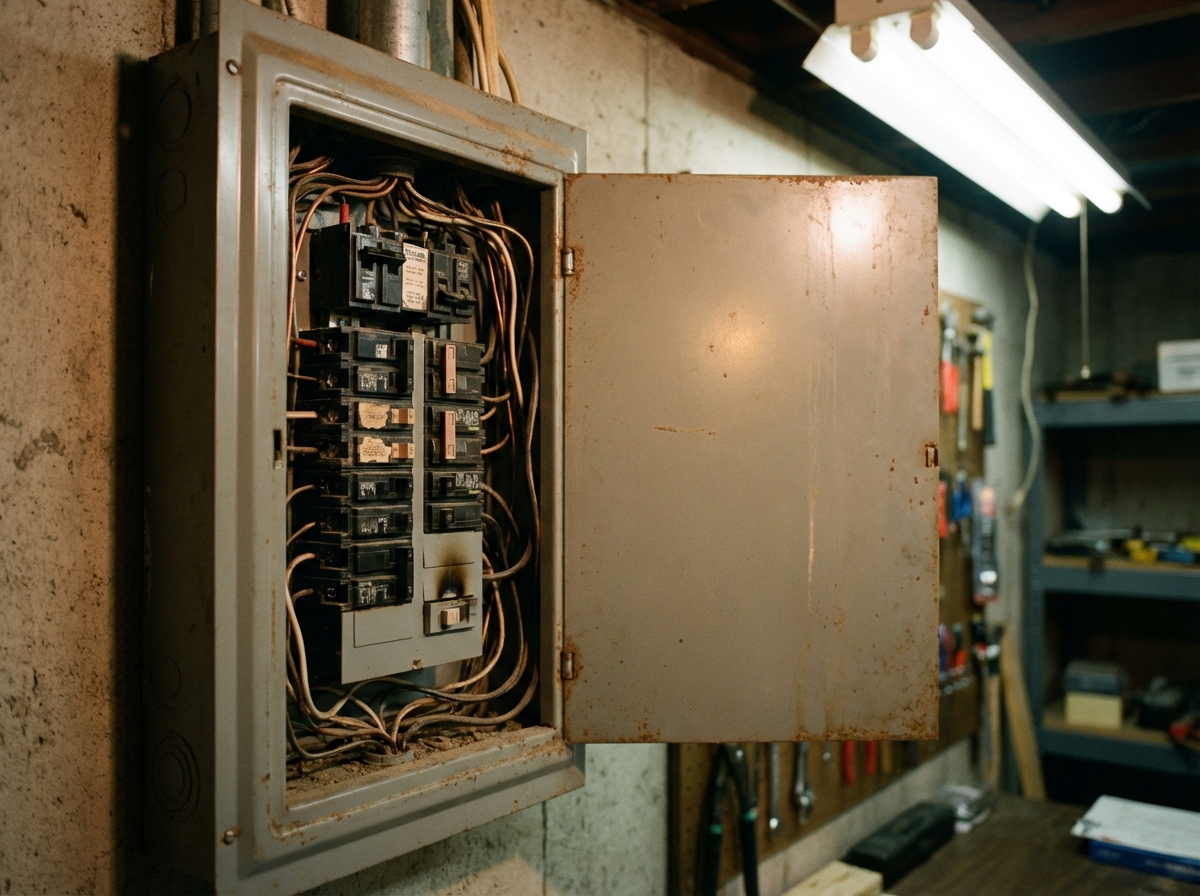 Aging electrical panel